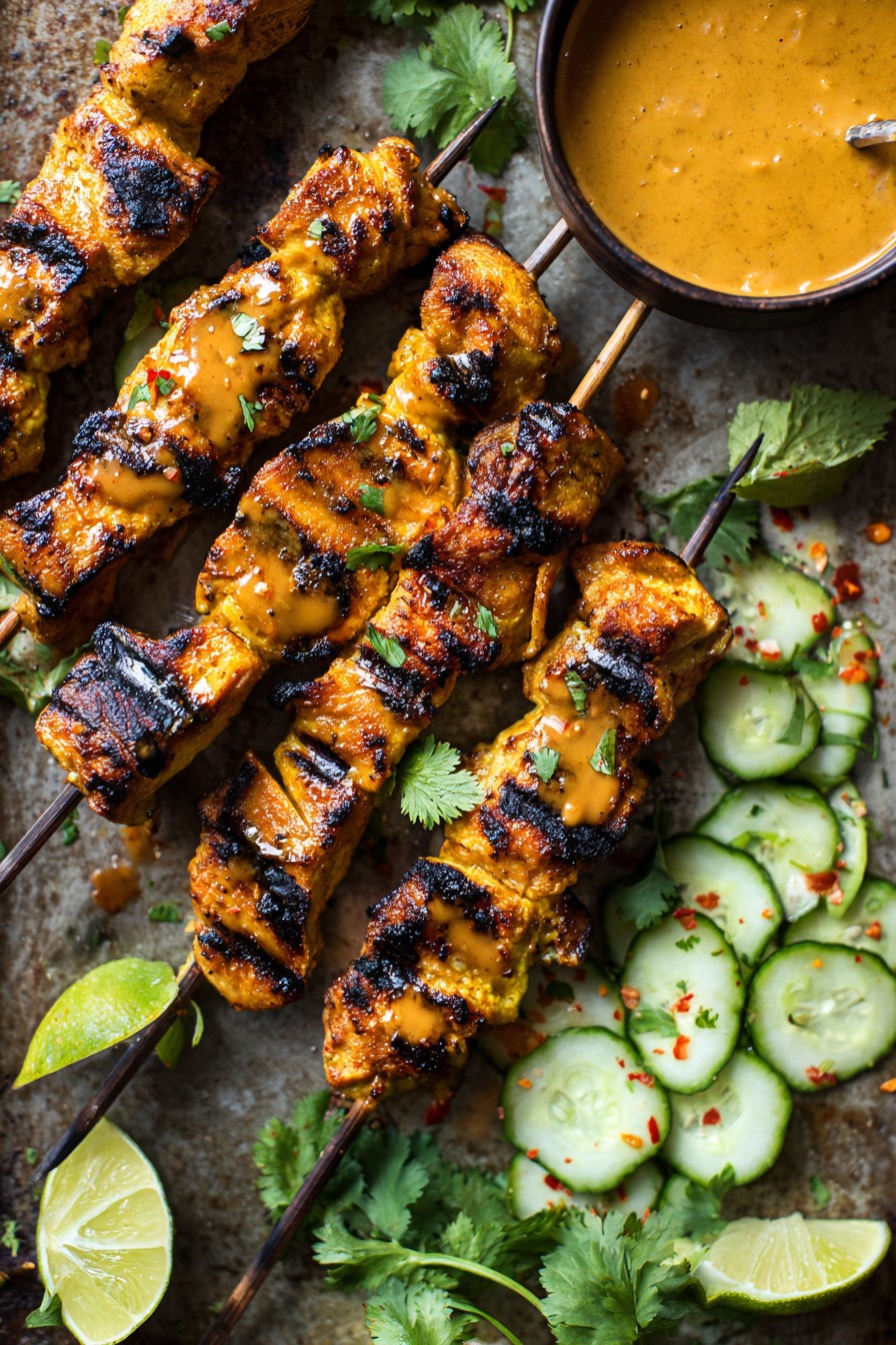 Chicken Satay Skewers