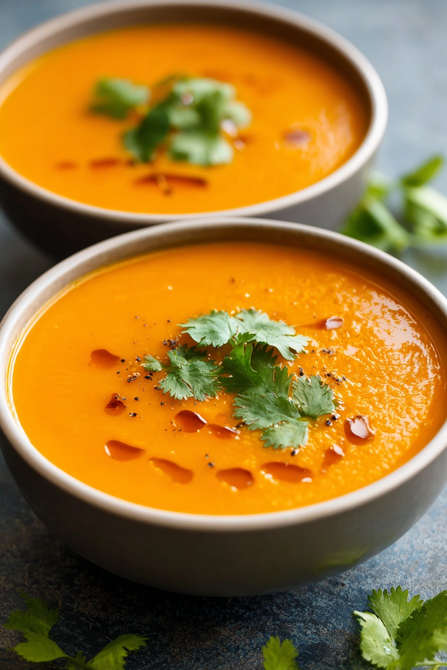 Creamy Carrot Ginger Broth