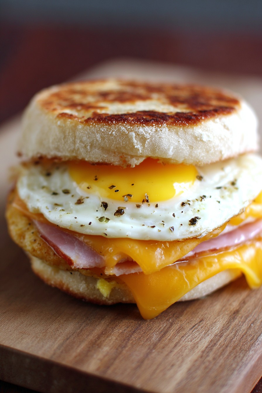 Egg And Cheese English Muffin
