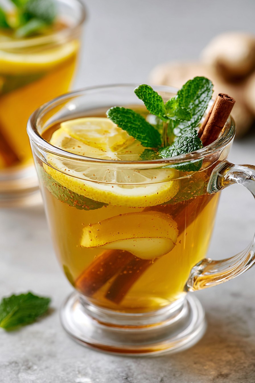 Honey Lemon Ginger Tea