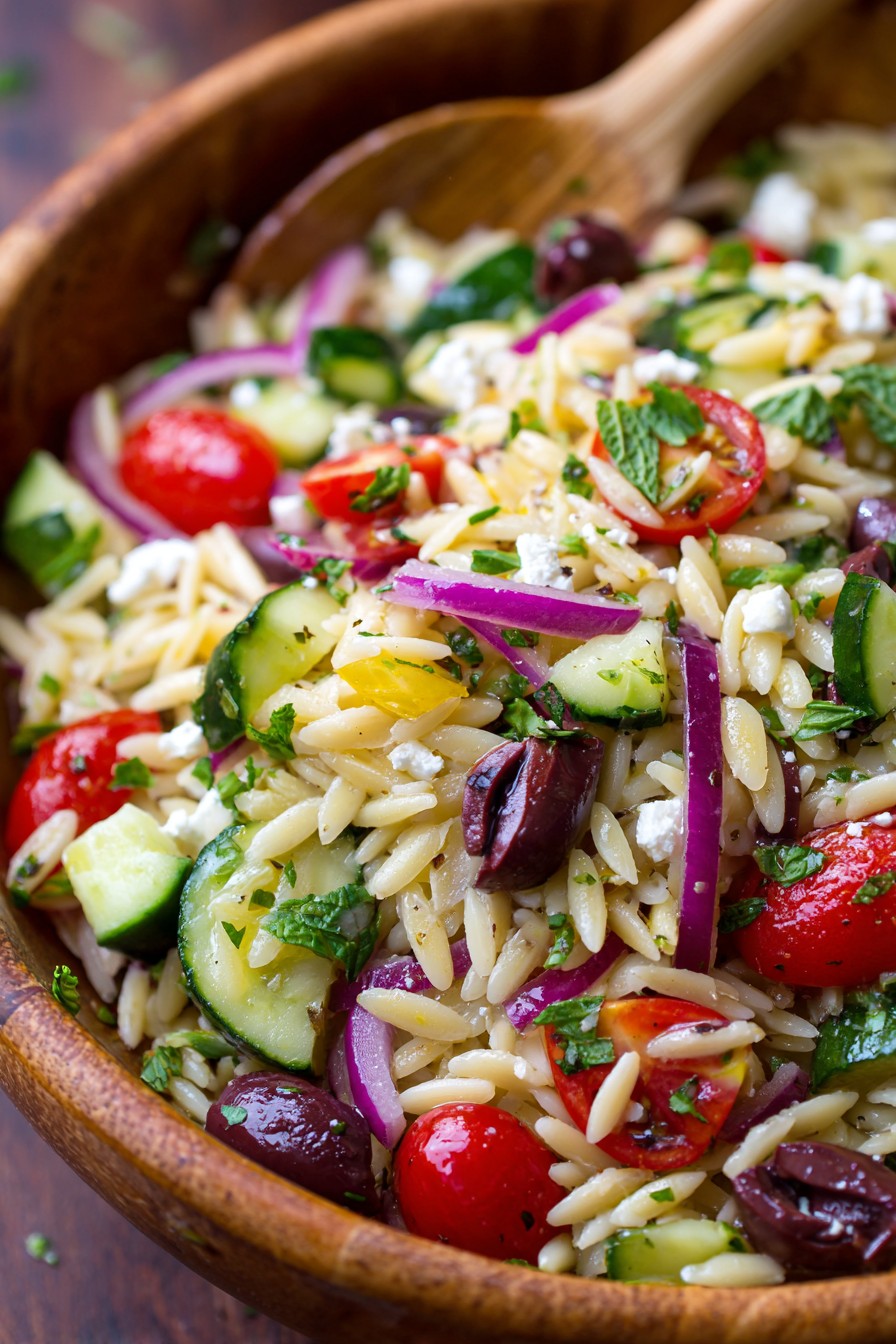 Mediterranean Orzo Salad