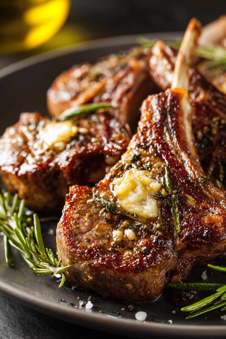Pan Seared Lamb Chops
