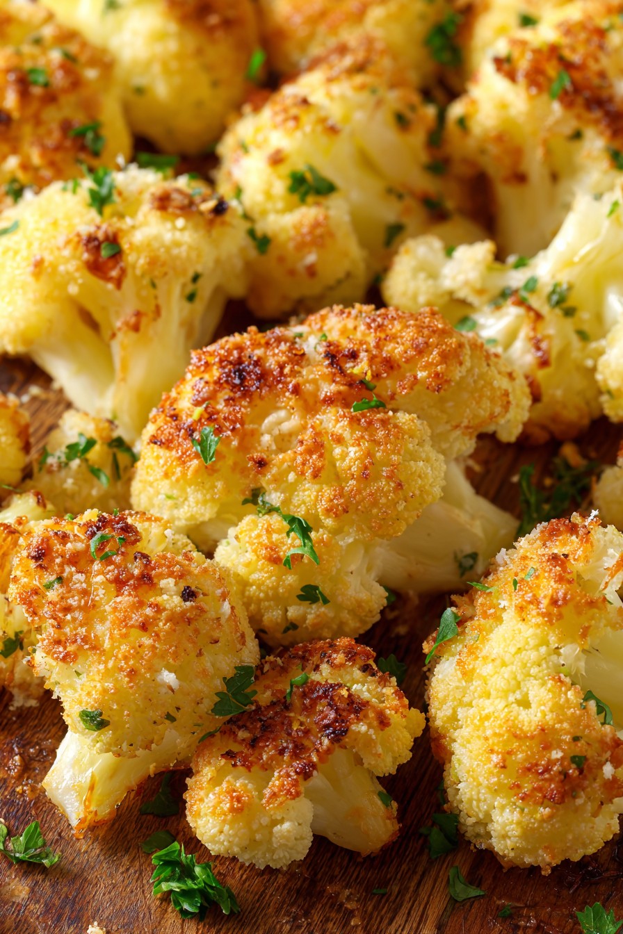 Parmesan Roasted Cauliflower