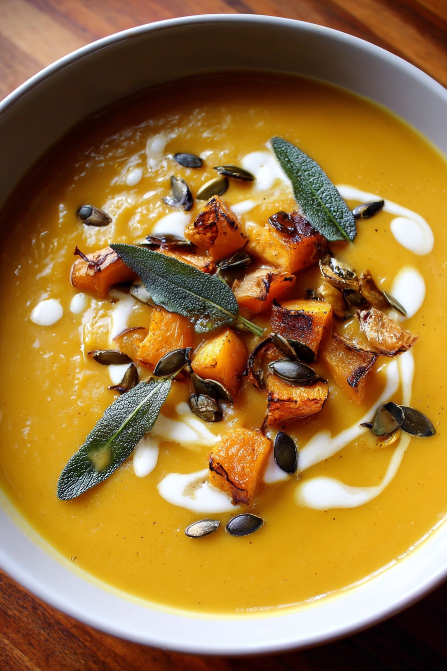 Roasted Butternut Squash Potage