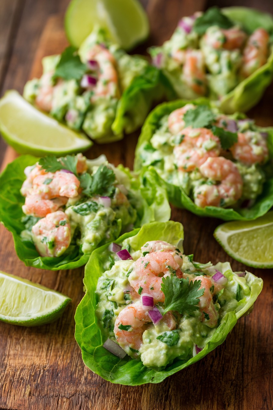 Shrimp And Avocado Cups