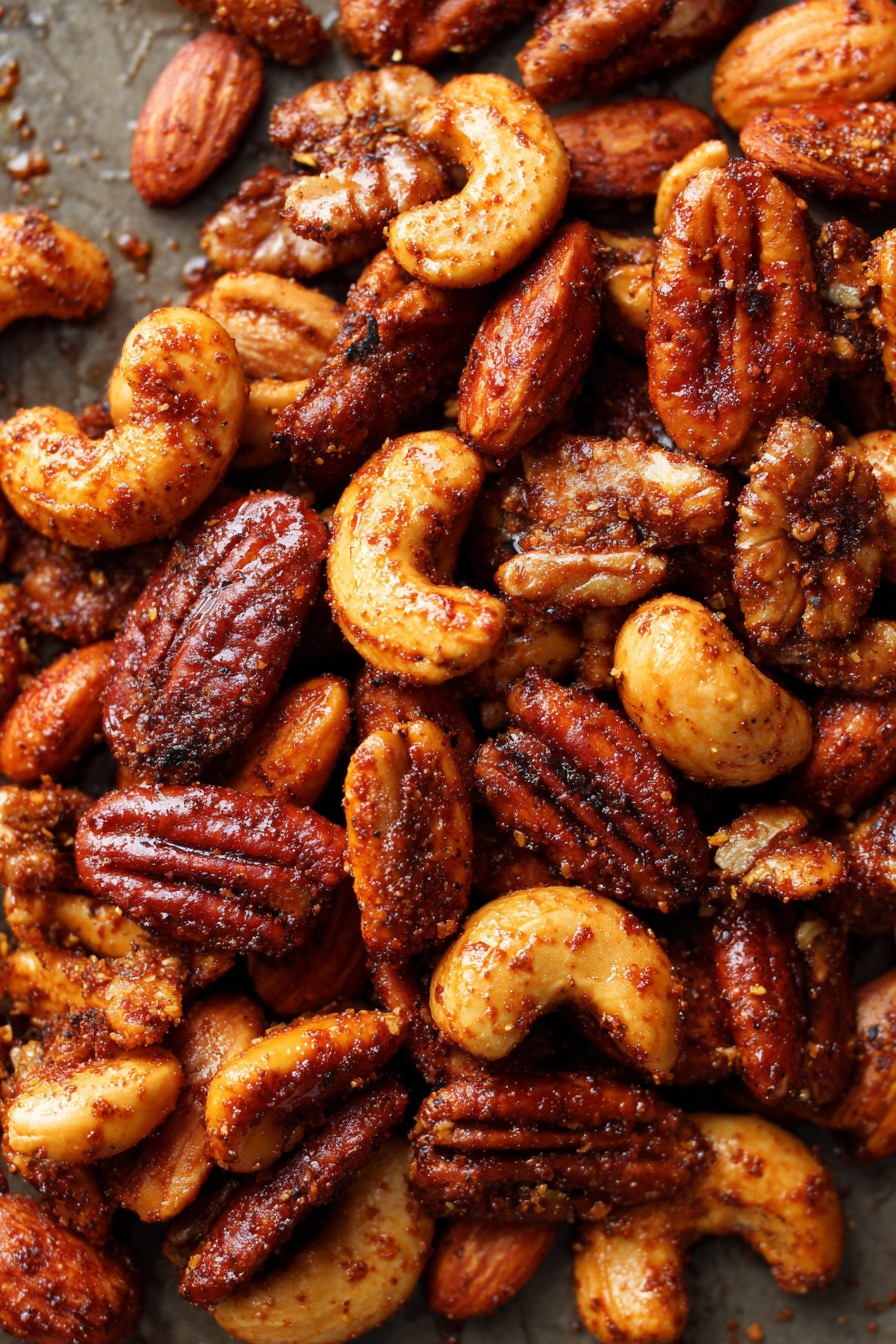 Spicy Roasted Nuts