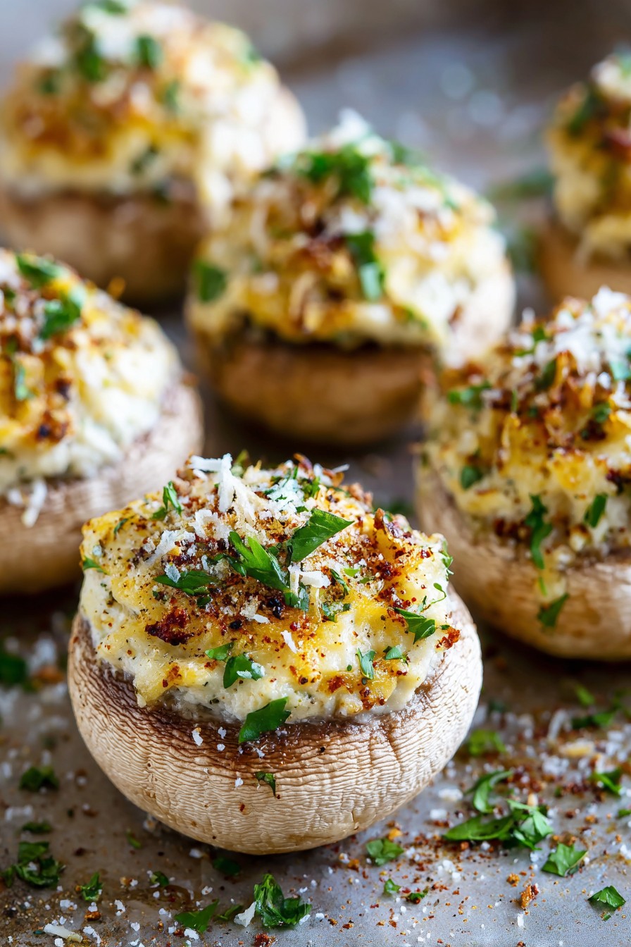 Stuffed Mushrooms With Cream Cheese