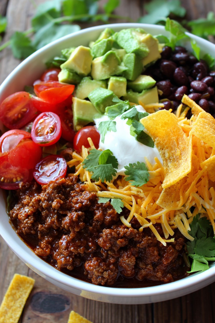 Taco Style Salad Bowl