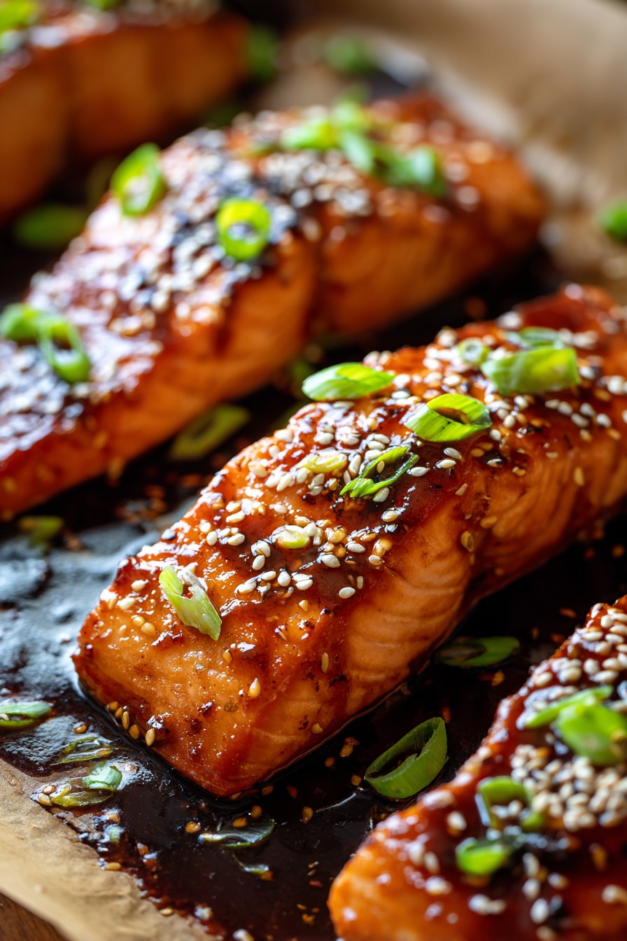 Teriyaki Glazed Salmon
