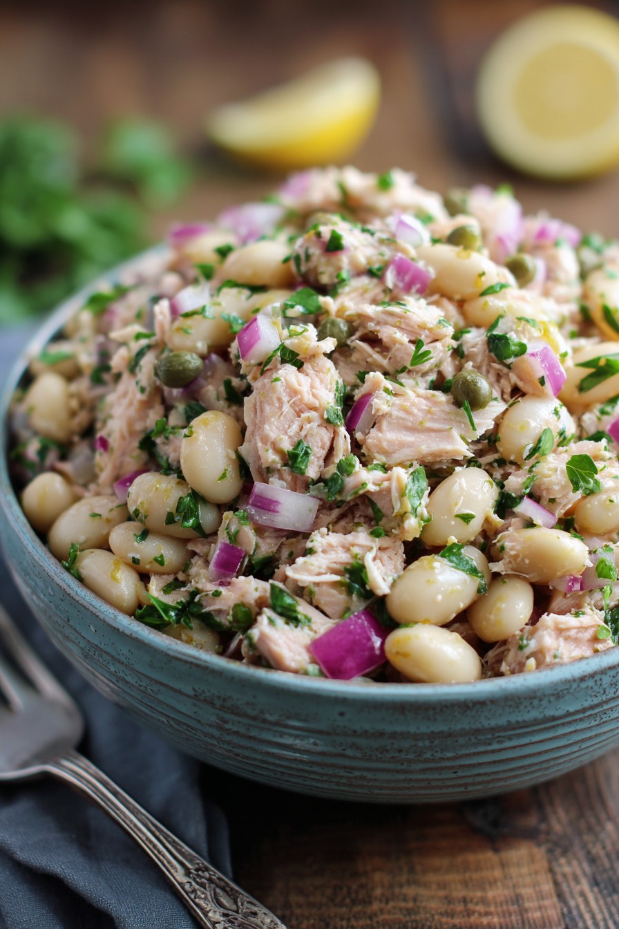 Tuna White Bean Salad