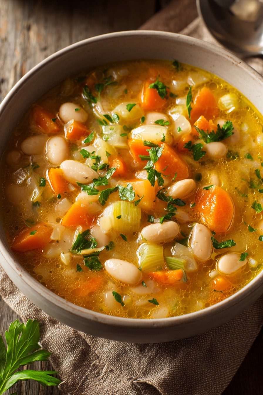 White Bean Garlic Stew